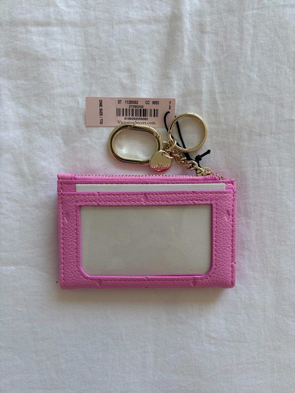 Victoria’s Secret Foldover Card Case Keychain - Picture 2 of 4